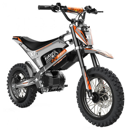 Motocykl elektryczny KuKirin X1, silnik o średniej mocy 1000 W, akumulator 48 V 20,8 Ah, opony terenowe 14/12 cali - Dostawca