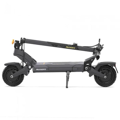 Składana hulajnoga elektryczna Ausom DT2 Pro, 2*1100W, 68km/h, bateria 52V 23,4Ah, wykorzystuje technologię podwozia lotniczego - Dostawca